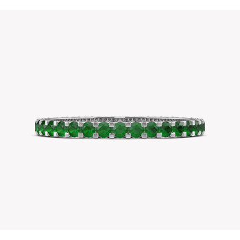 Emerald Eternity Rings