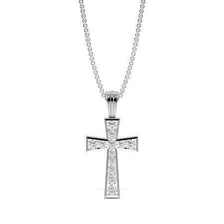 ELEGANT DIAMOND CROSS PENDANTS